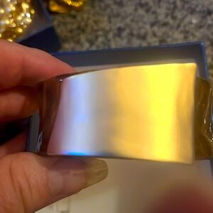 NWT acrylic n alloy bracelet